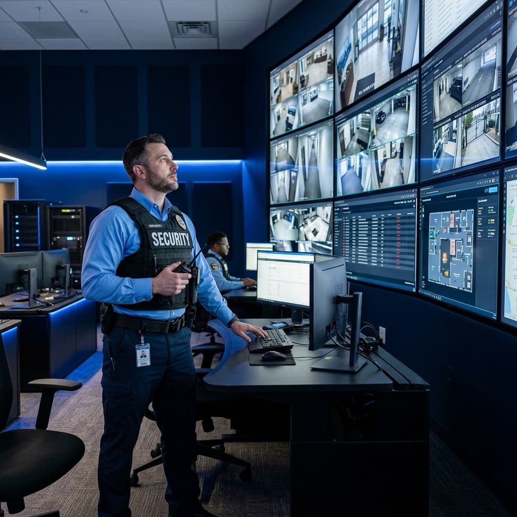 Zed Plus Security Operations Center - Live monitoring and real-time surveillance system