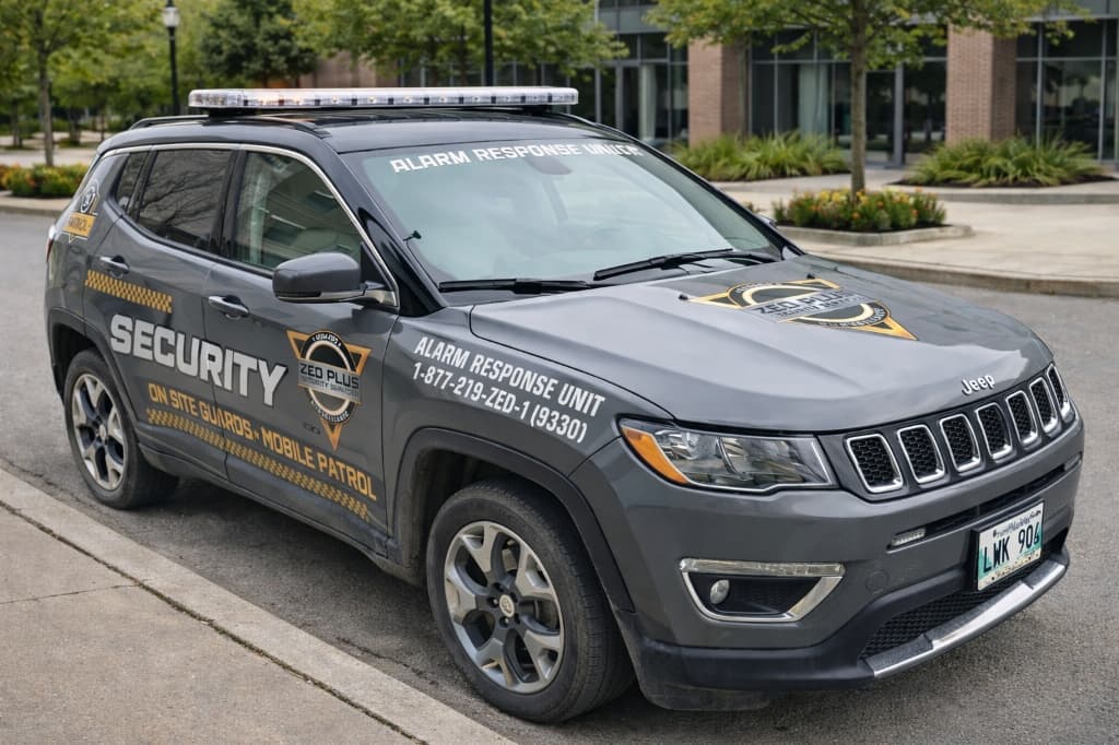 Zed Plus Security Mobile Patrol Vehicle - Alarm Response Unit